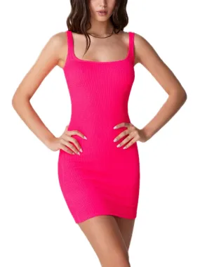 Vestito Corto - Fucshia Fluo