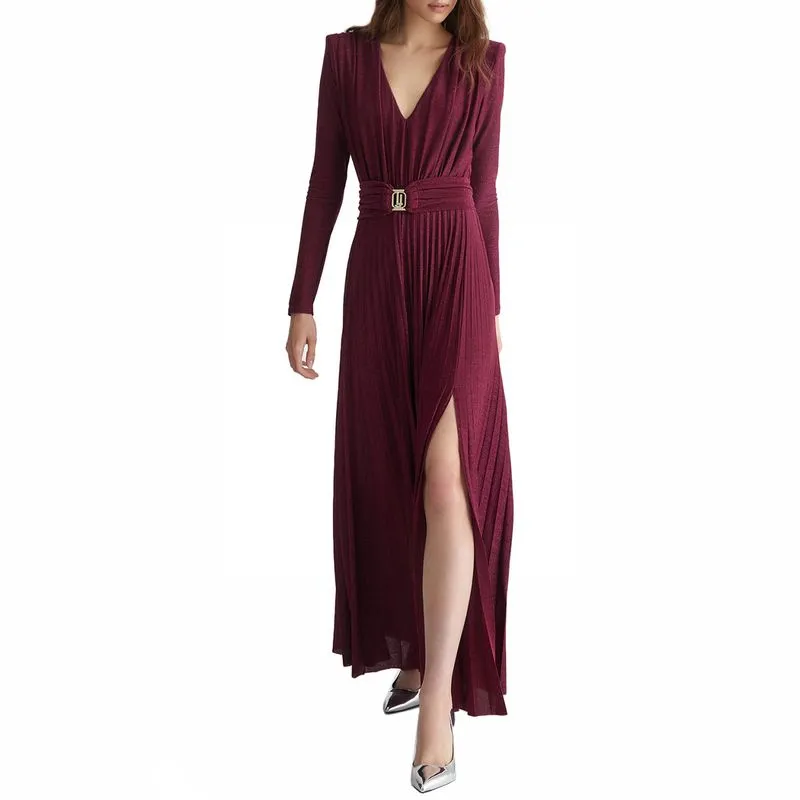 Vestito da cerimonia con fibbia 