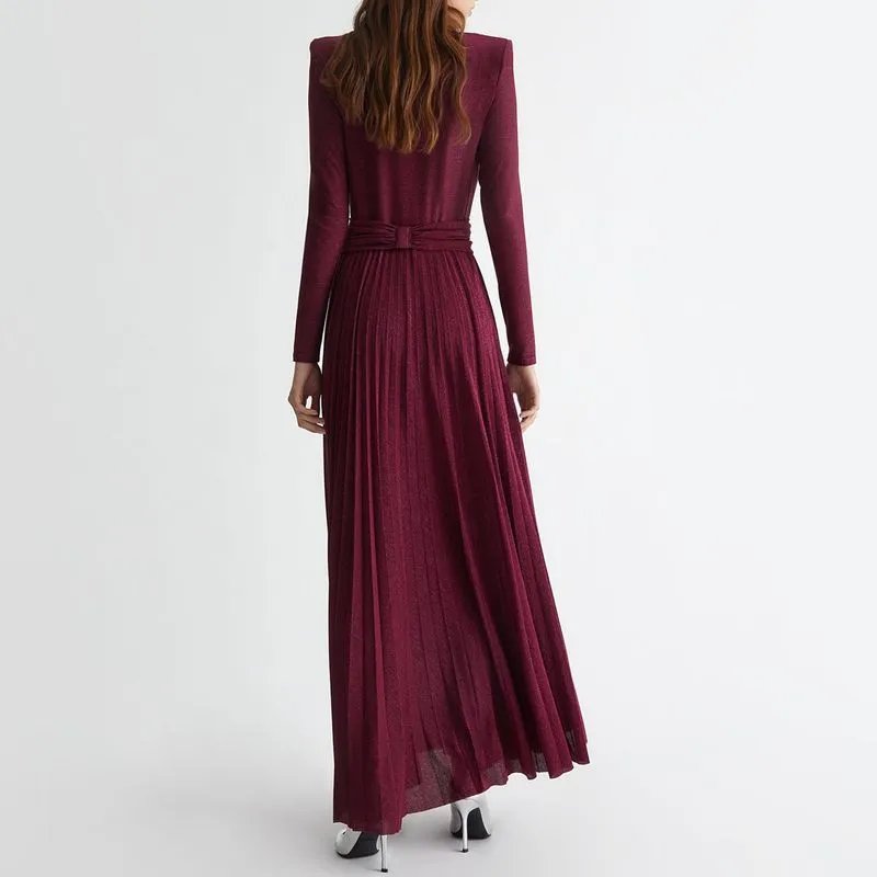 Vestito da cerimonia con fibbia 