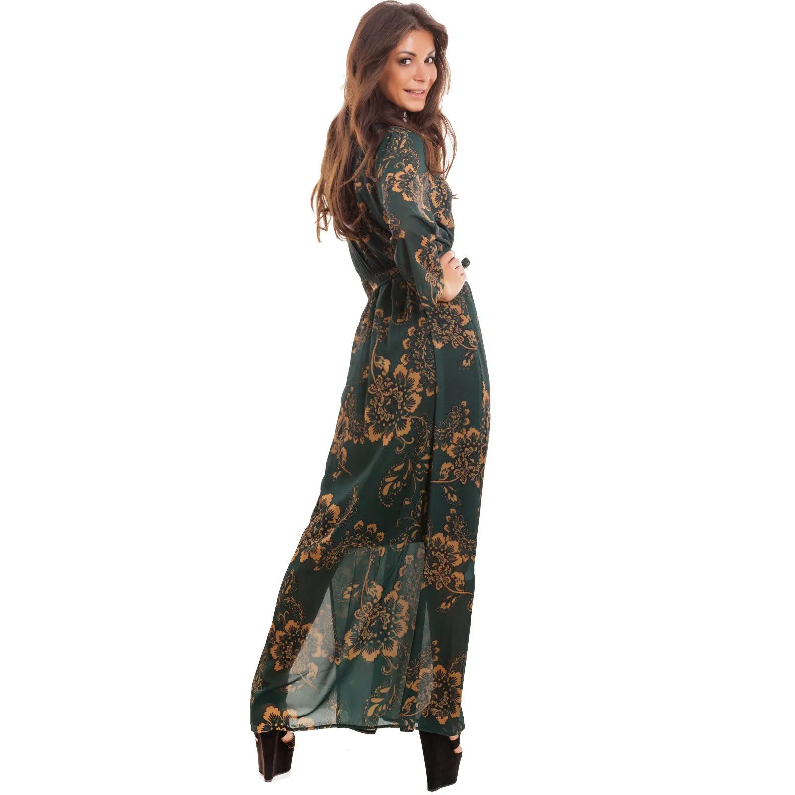 Vestito donna lungo maxi GI-1848