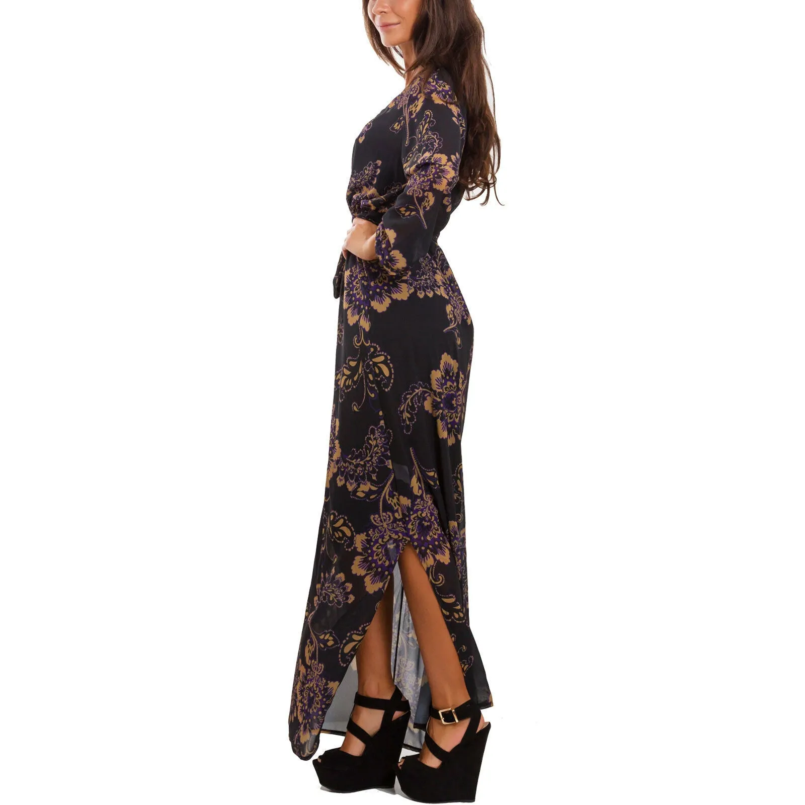 Vestito donna lungo maxi GI-1848