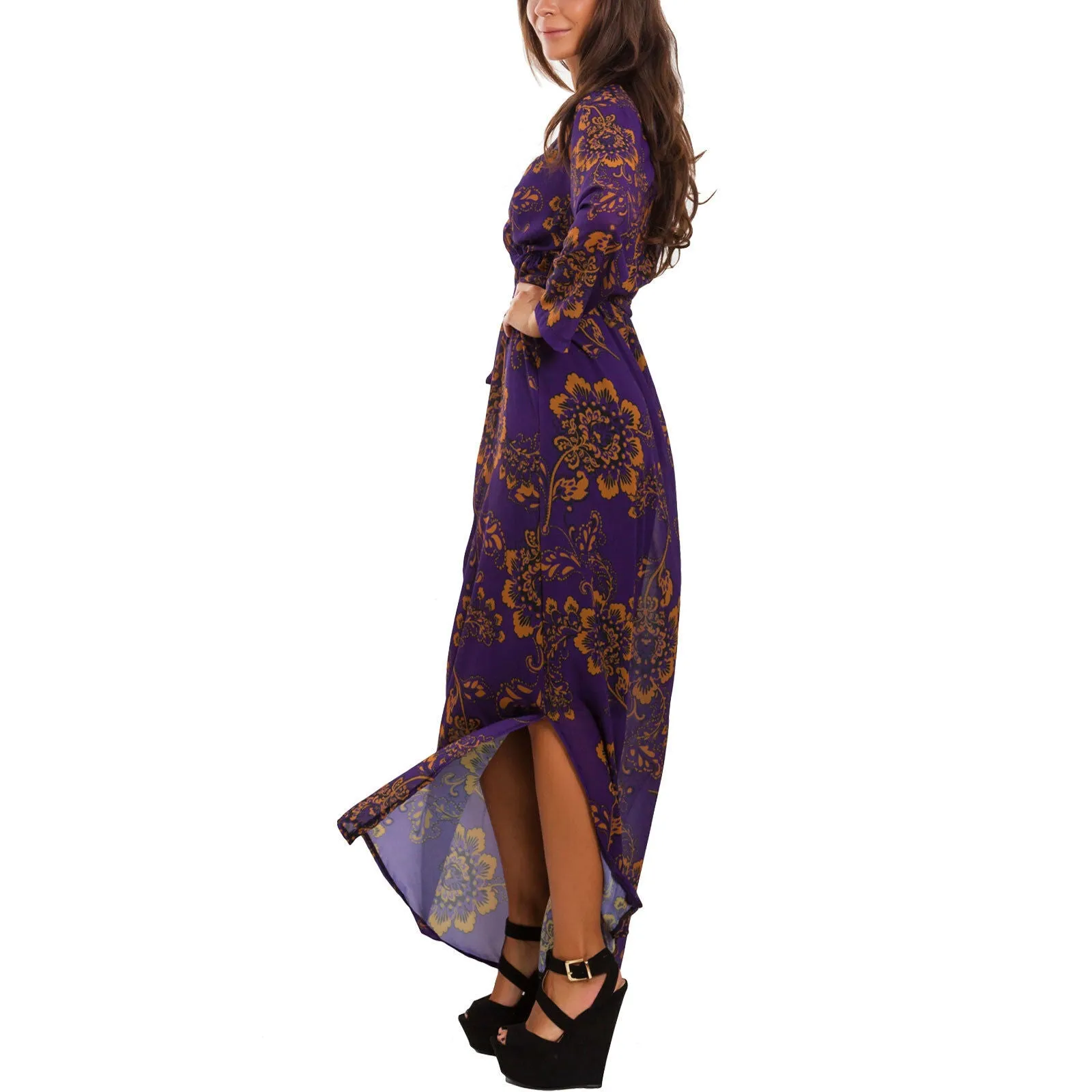 Vestito donna lungo maxi GI-1848