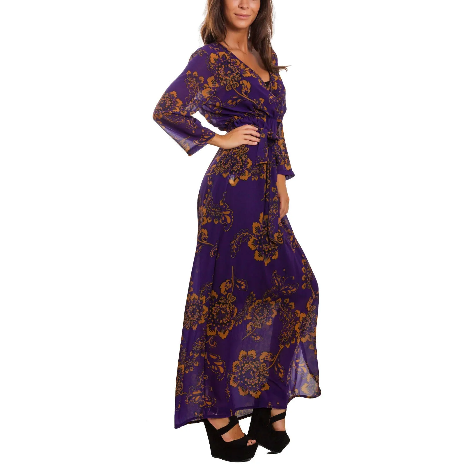 Vestito donna lungo maxi GI-1848