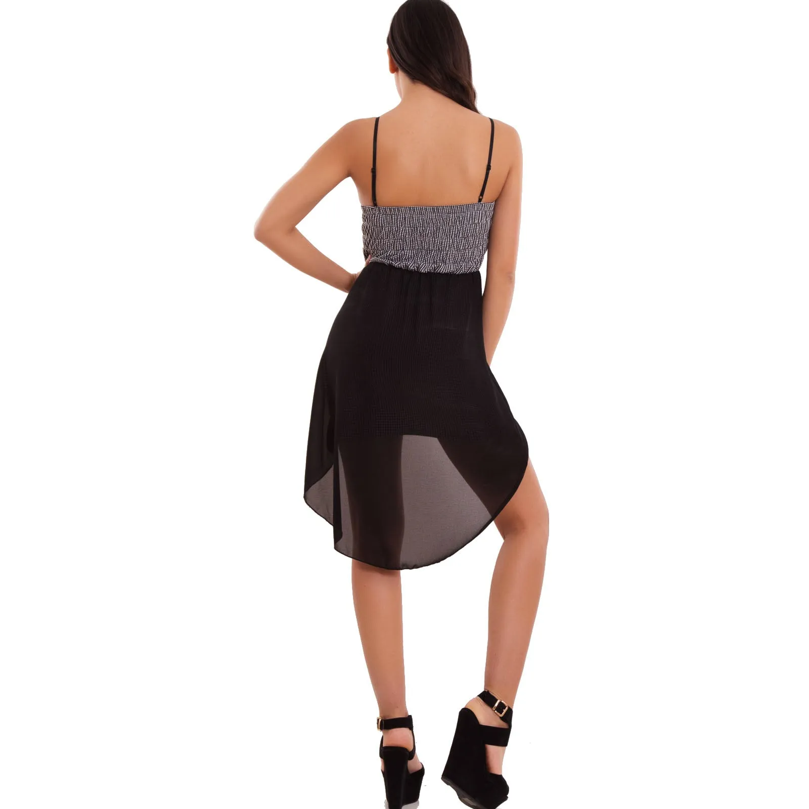 Vestito donna miniabito corto CR-2537