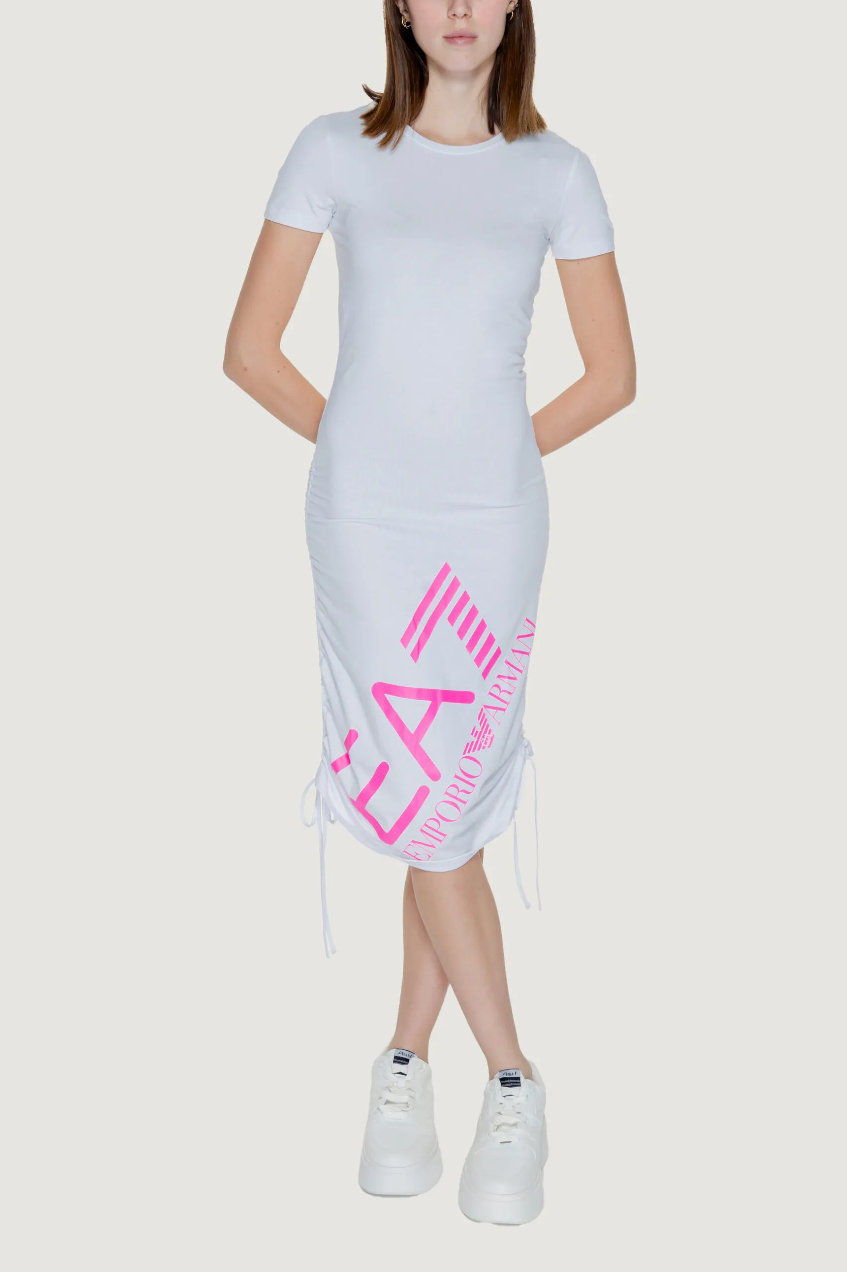 Vestito lungo Ea7  Bianco