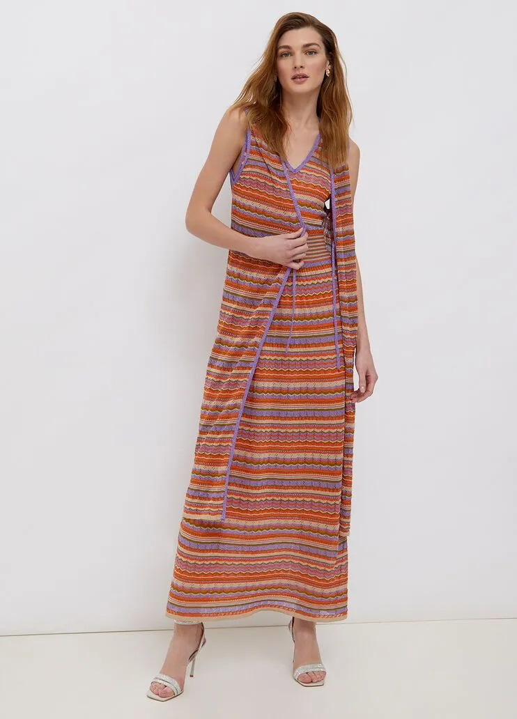 Vestito lungo in maglia liu jo