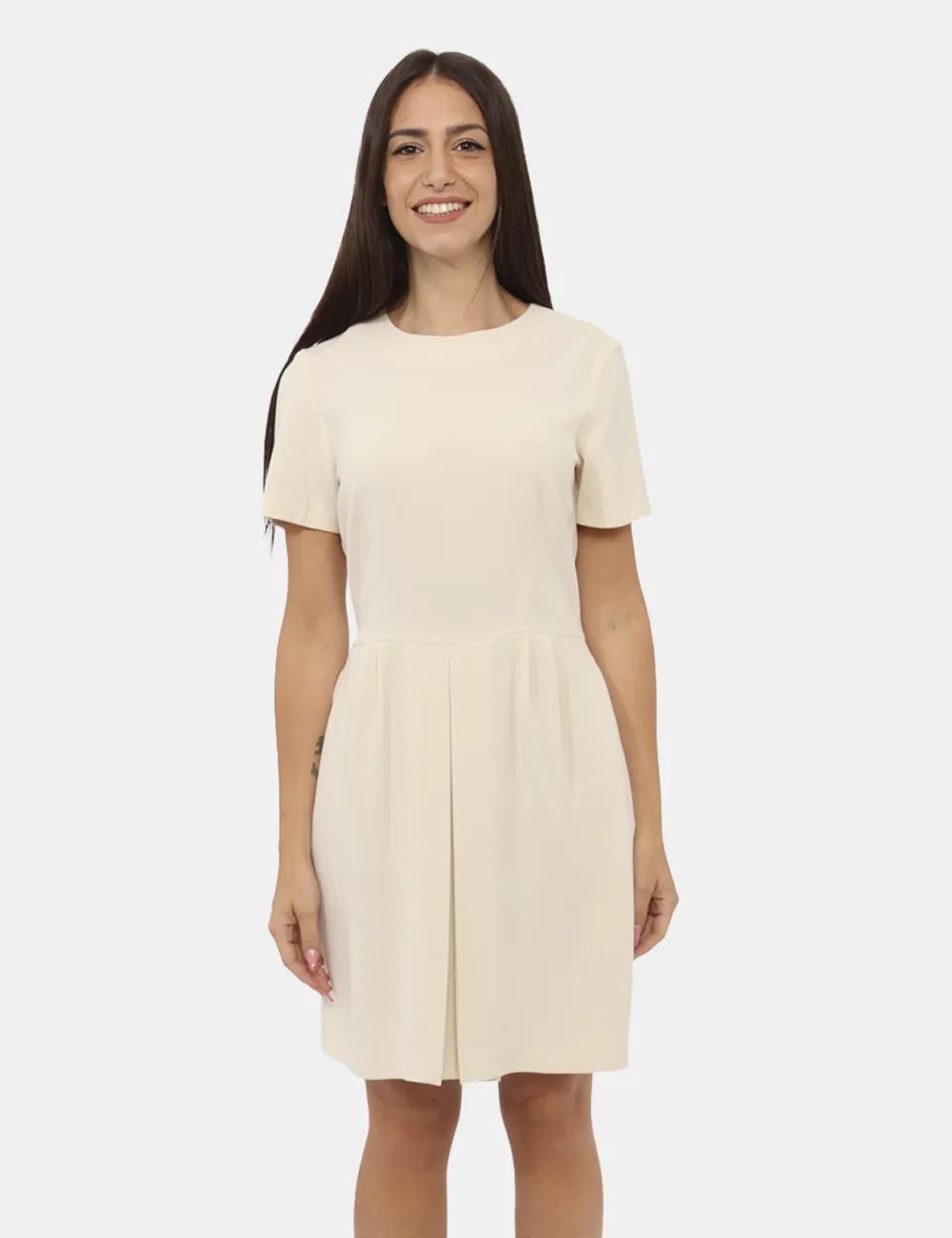 Vestito Materica Bianco