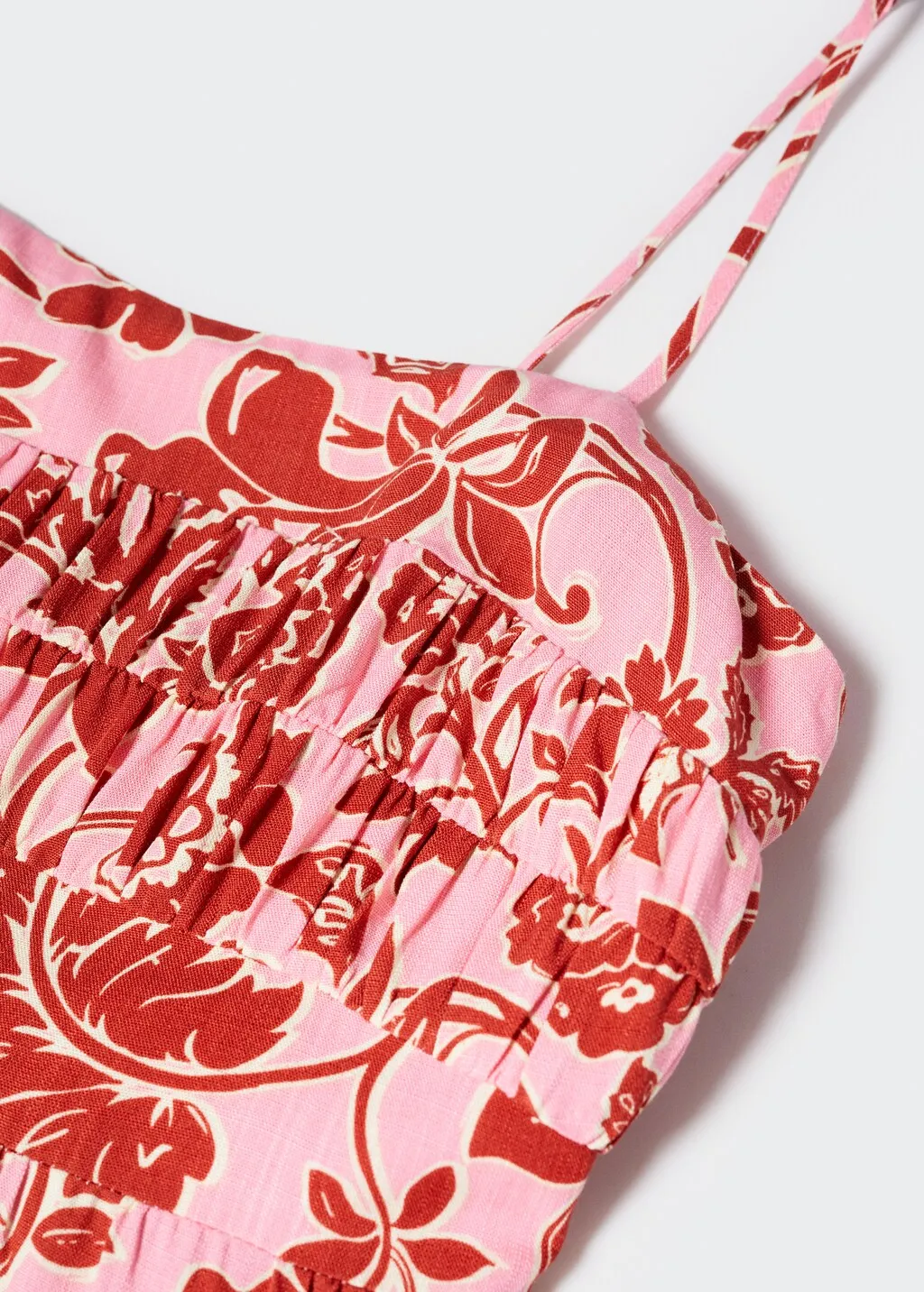 Vestito midi stampa floreale