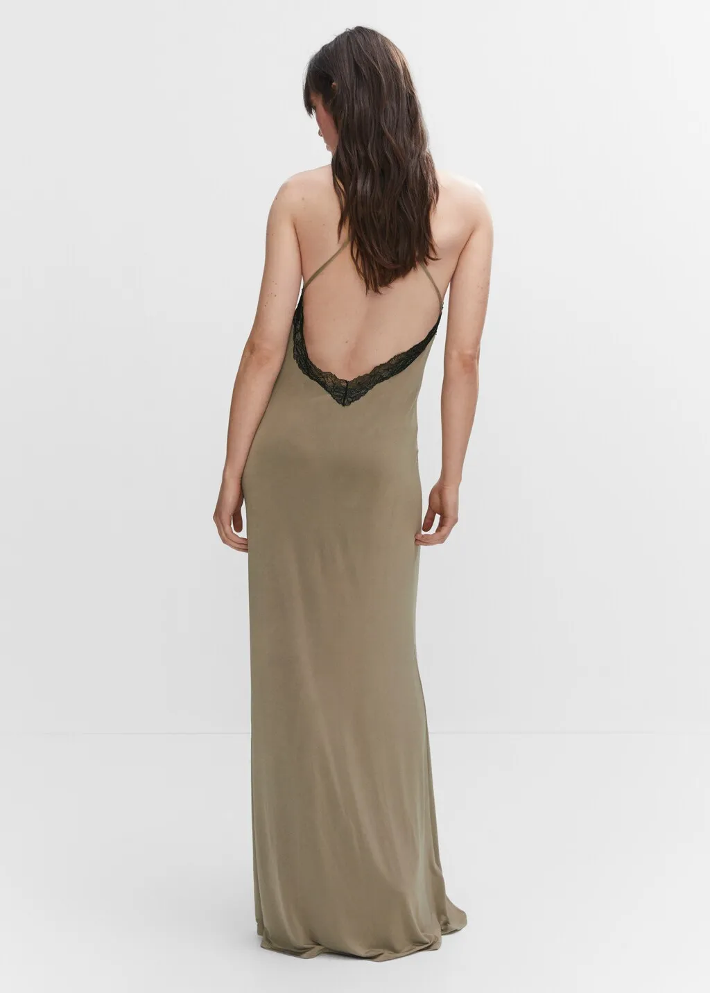 Vestito sottoveste schiena scoperta