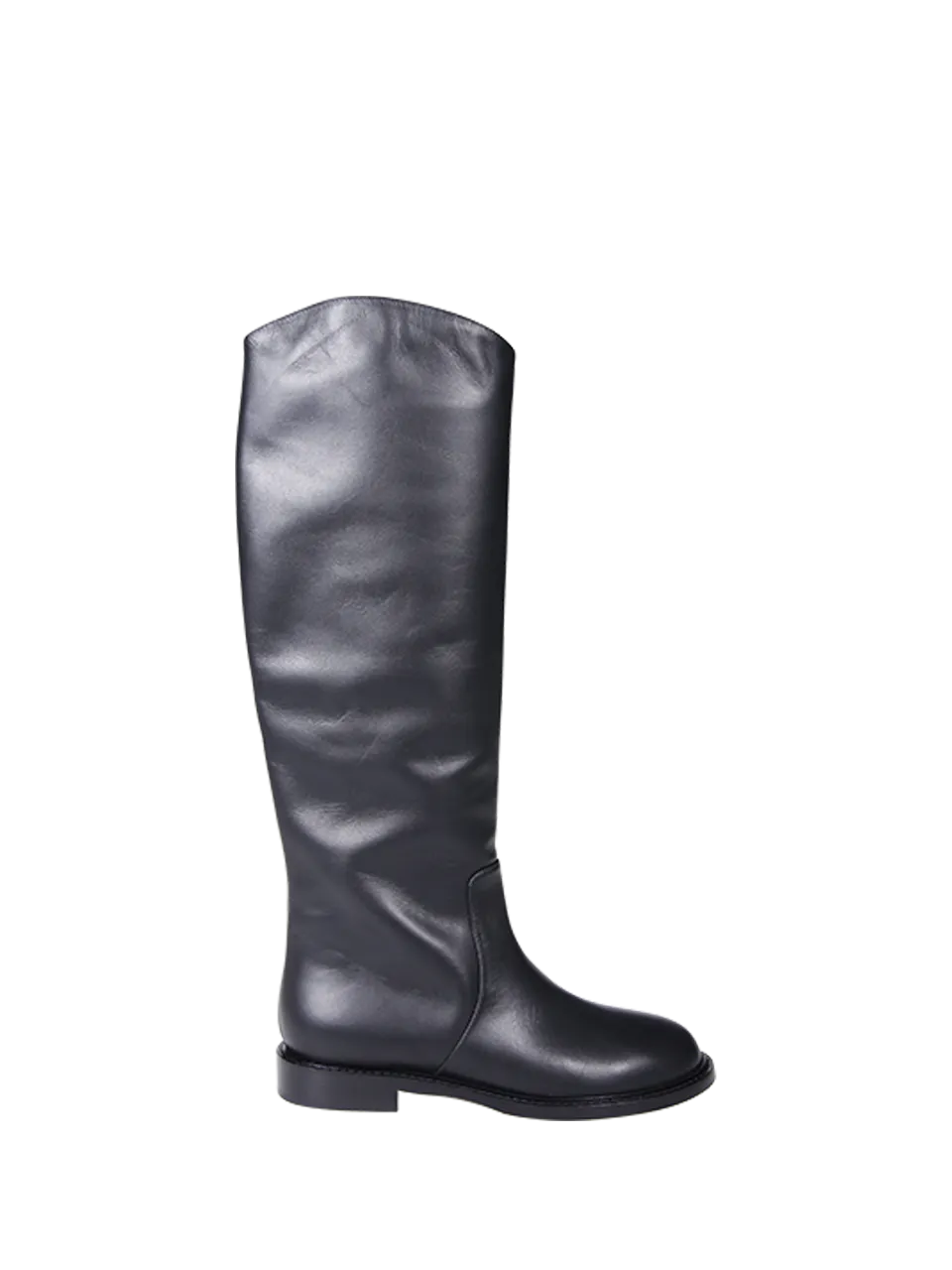 WOMAN SERGIO LEVANTESI BLACK LEATHER ASIA BOOT