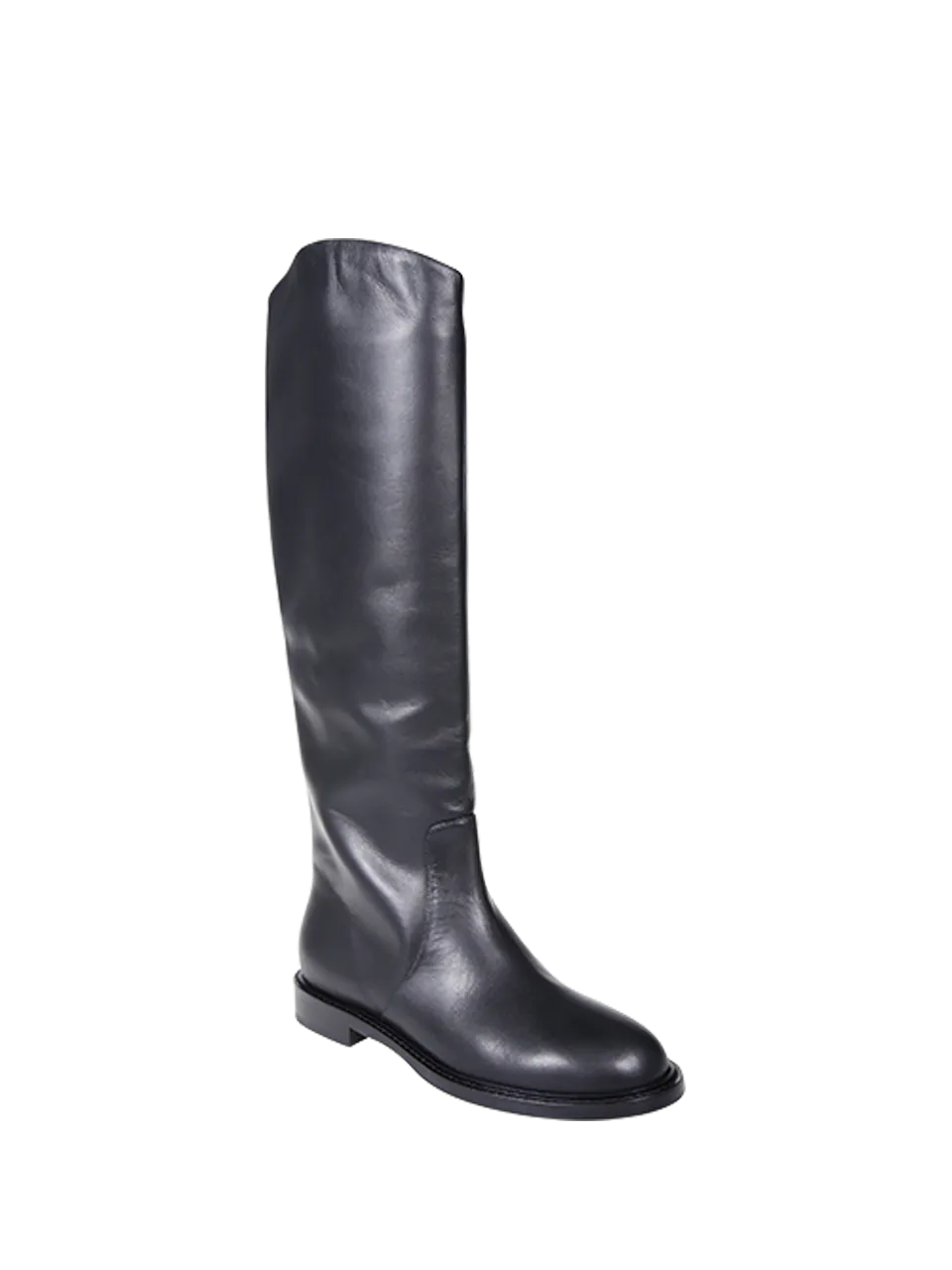 WOMAN SERGIO LEVANTESI BLACK LEATHER ASIA BOOT