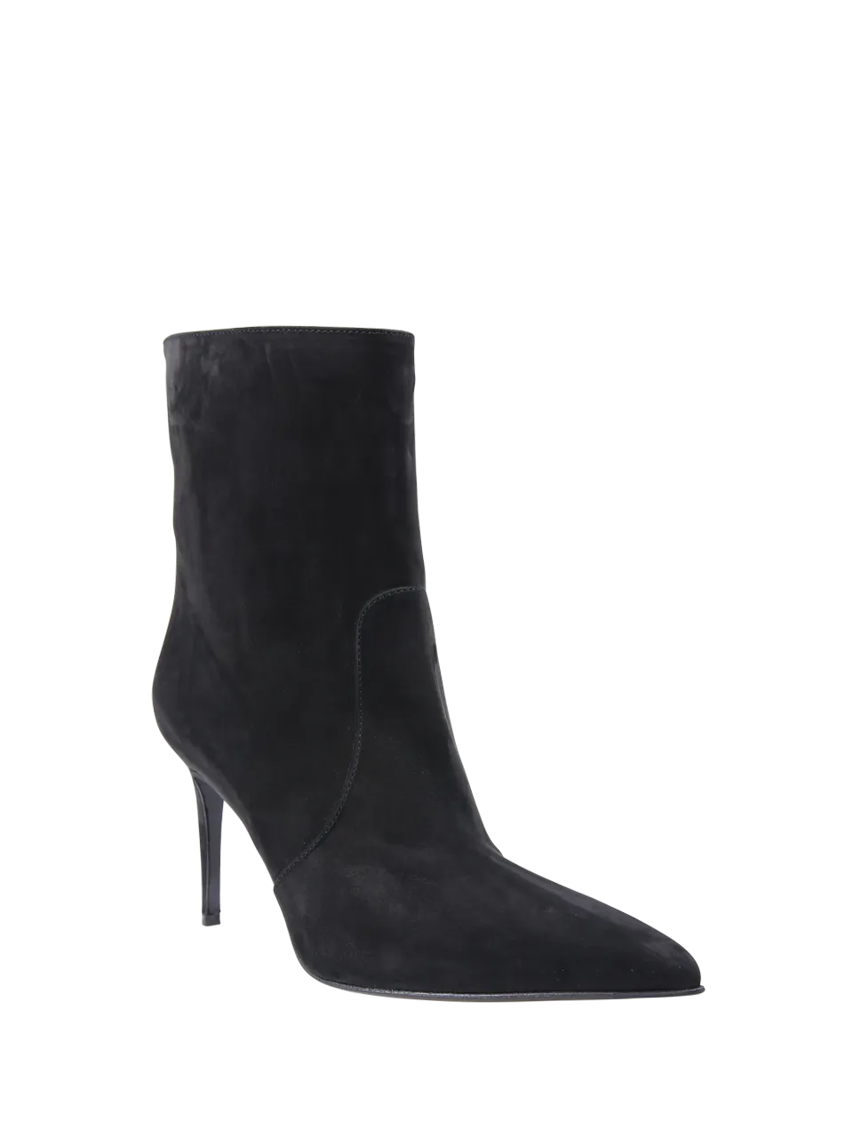 WOMAN SERGIO LEVANTESI BLACK LEATHER DOMENICA BOOT