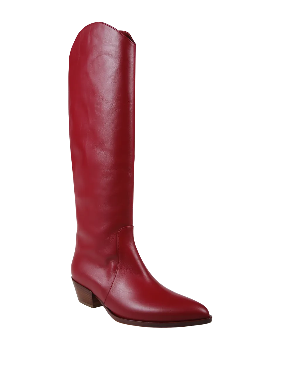 WOMAN SERGIO LEVANTESI RED LEATHER HILARY BOOT