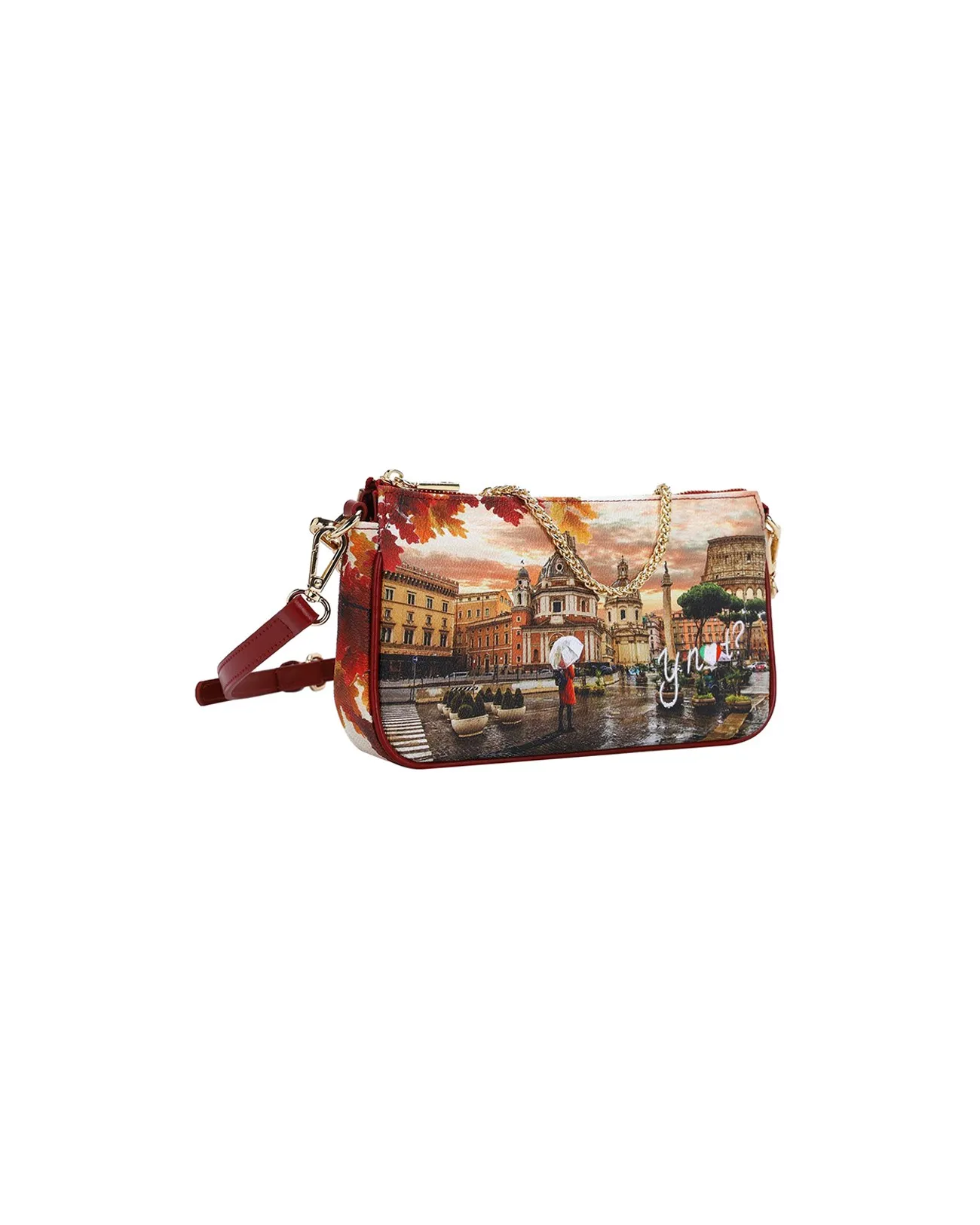 Ynot - Borsa a spalla baguette in ecopelle Yesbag | Studioarch.com