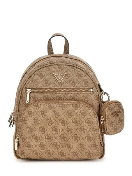 Zaino Simil Pelle Guess Power Play SL900632 Latte Logo