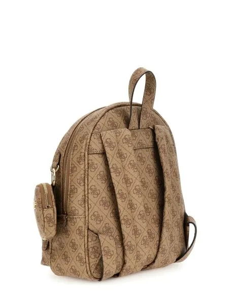 Zaino Simil Pelle Guess Power Play SL900632 Latte Logo
