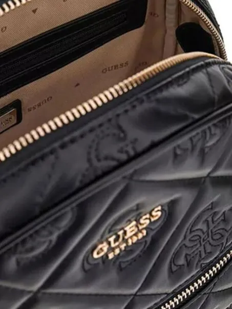 Zaino Simil Pelle Guess Vikky 2 QM931832 Nero