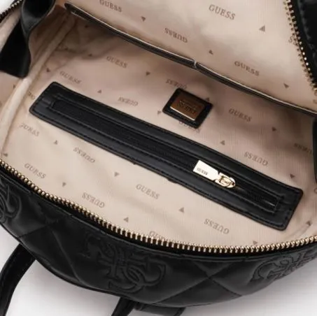 Zaino Simil Pelle Guess Vikky 2 QM931832 Nero