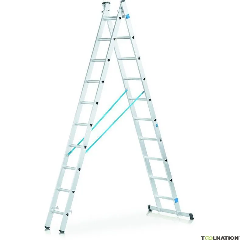 Zarges 44870 Scala di riforma Combimaster DX 2 x 10 pioli